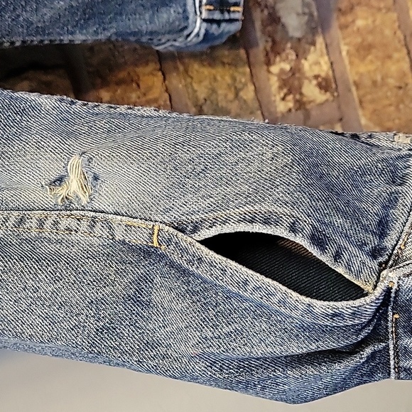 Eddie Bauer Classic Jean Denim Jacket 100% Cotton Size XS - Picture 10 of 11